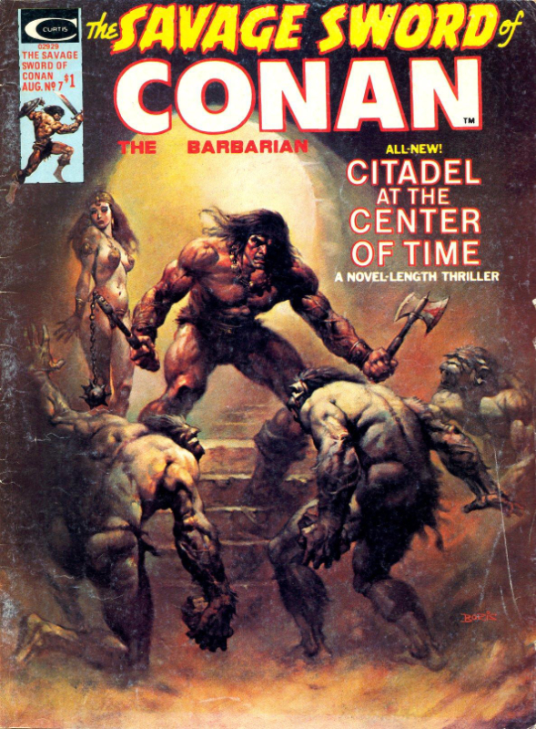 Savage Sword of Conan Comic Cover