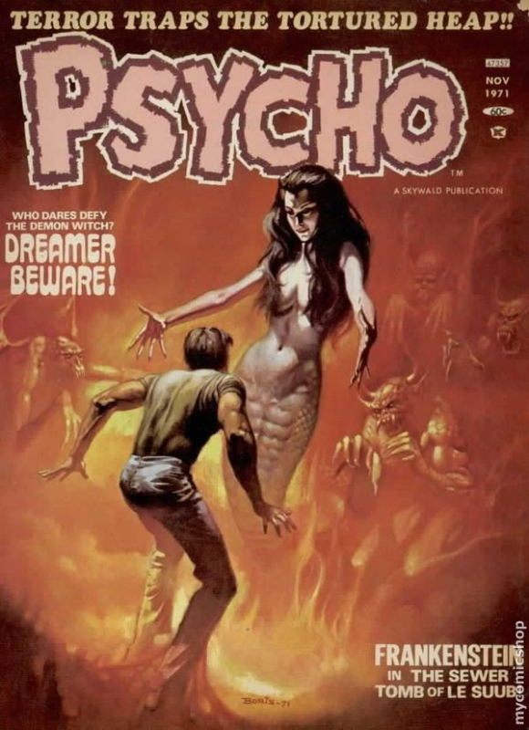 Pyscho Comic cover